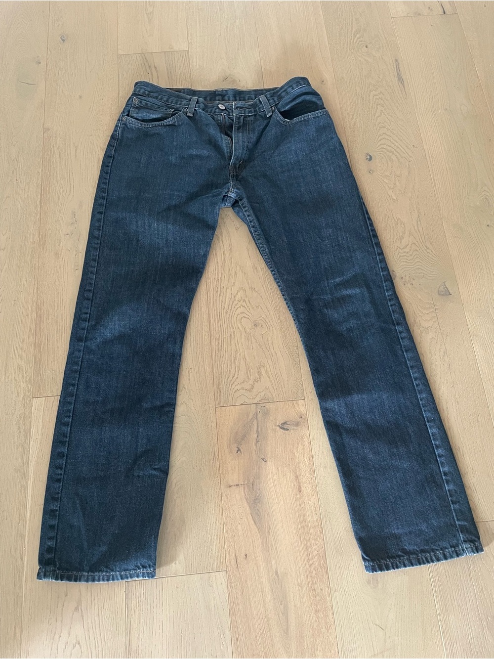 Levi's Men's Bootcut Jeans in Dark Blue